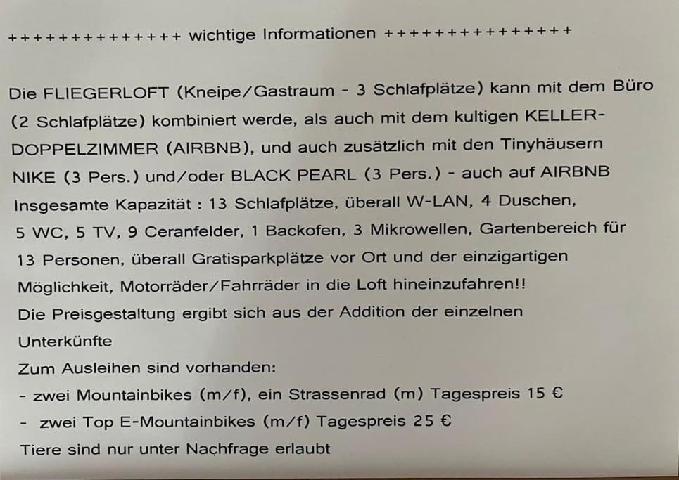Musikbuehne Flieger - Das Konzept - Loften In Einer Kneipe Tettnang Exteriör bild